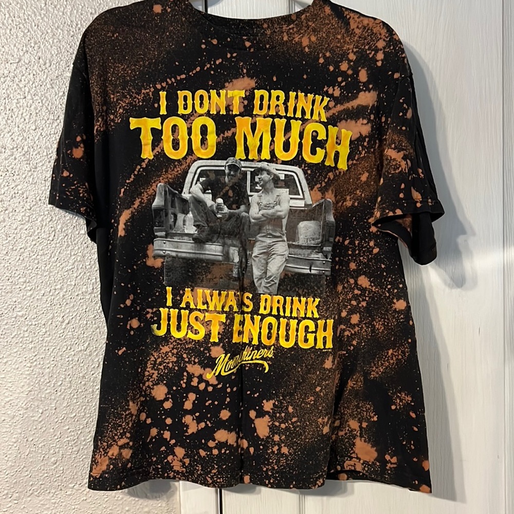 Moonshiners bleached T shirt